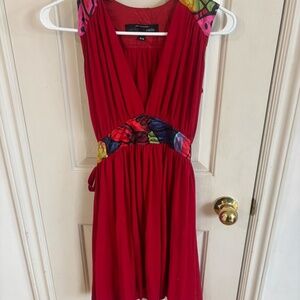 one of kind - deep v - Marlyn manor style dress
